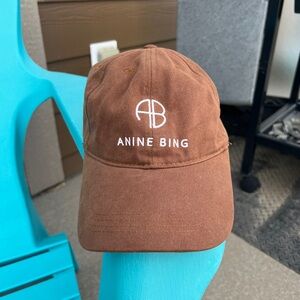 Anine Bing Brown Ballcap